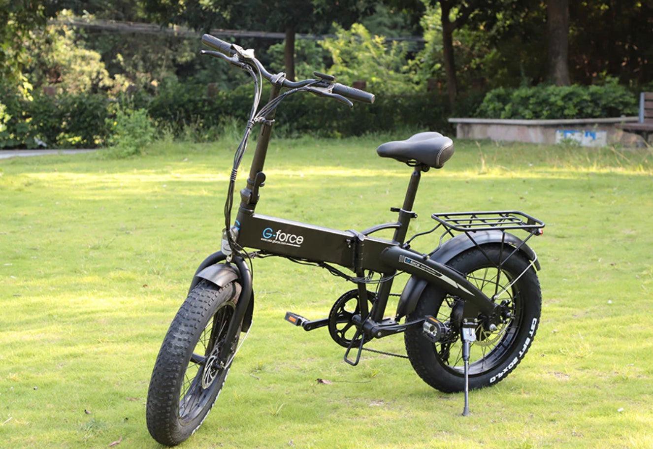 g-force folding electric bicycle T5 All Terrain Full Suspension Fat Tire Folding Electr Kimstore g force c14 foldable