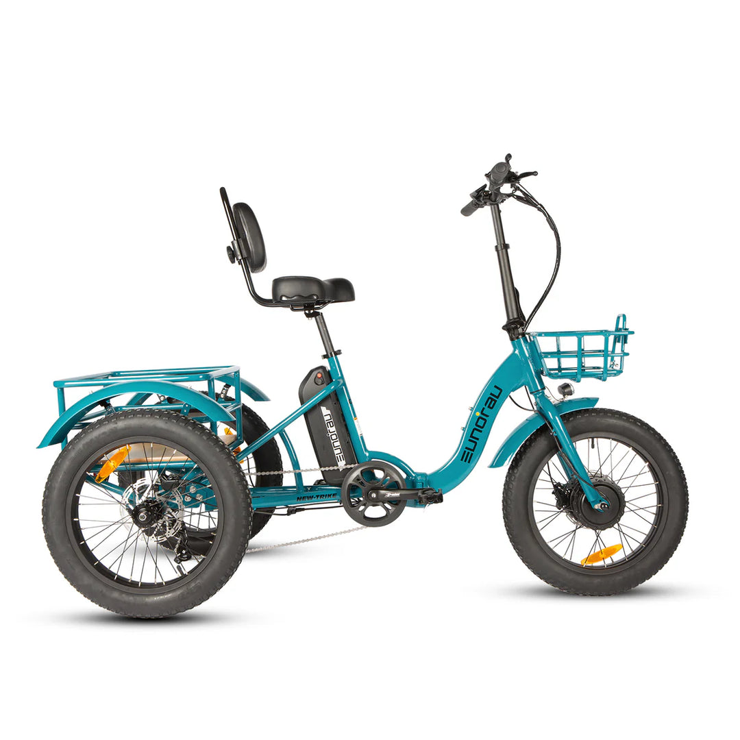 Eunorau| New-Trike 2.0|48V 20Ah,100-Mile Range 440LBS Foldable E-Trike - EBike Haul