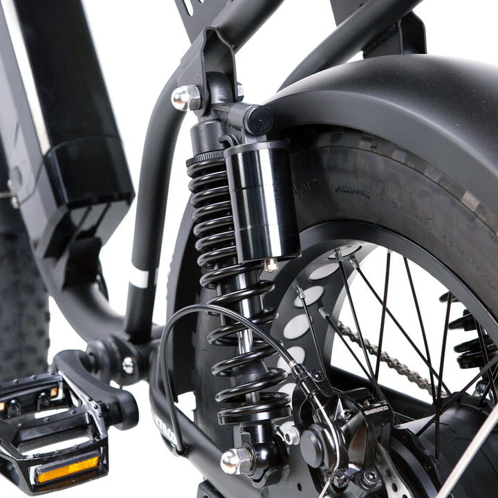 Nakto F2| 500W/750W Peak, Dual Suspension, 20" Tires Fat Tire E-Bike - EBike Haul