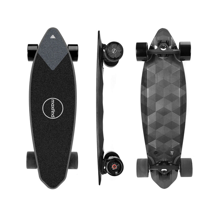 MAXFIND MAX2 PRO| Campus Commuter, Portable, IPX5 Waterproof Mini E-Skateboard