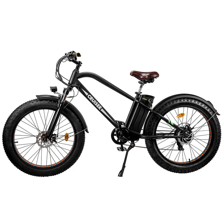 Nakto Cruiser 2| 750W Motor, 48V 12Ah Battery Electric Fat Tire Bike - EBike Haul