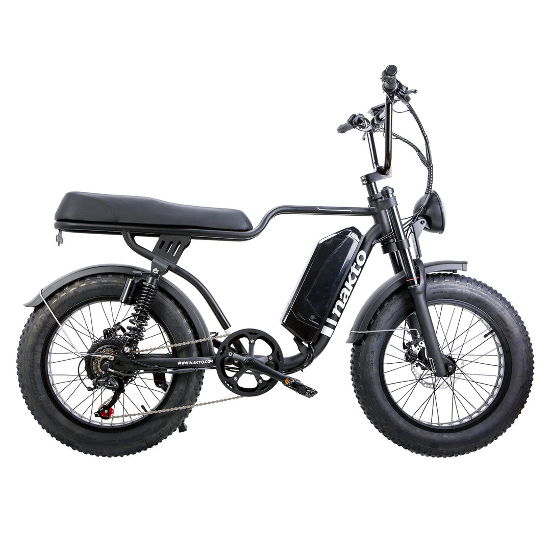 Nakto F2| 500W/750W Peak, Dual Suspension, 20" Tires Fat Tire E-Bike - EBike Haul