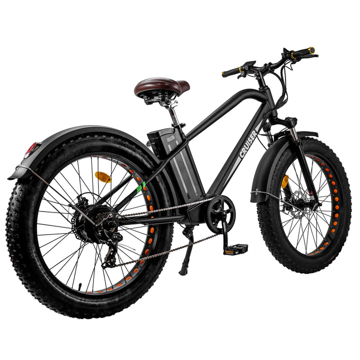 Nakto Cruiser 2| 750W Motor, 48V 12Ah Battery Electric Fat Tire Bike - EBike Haul