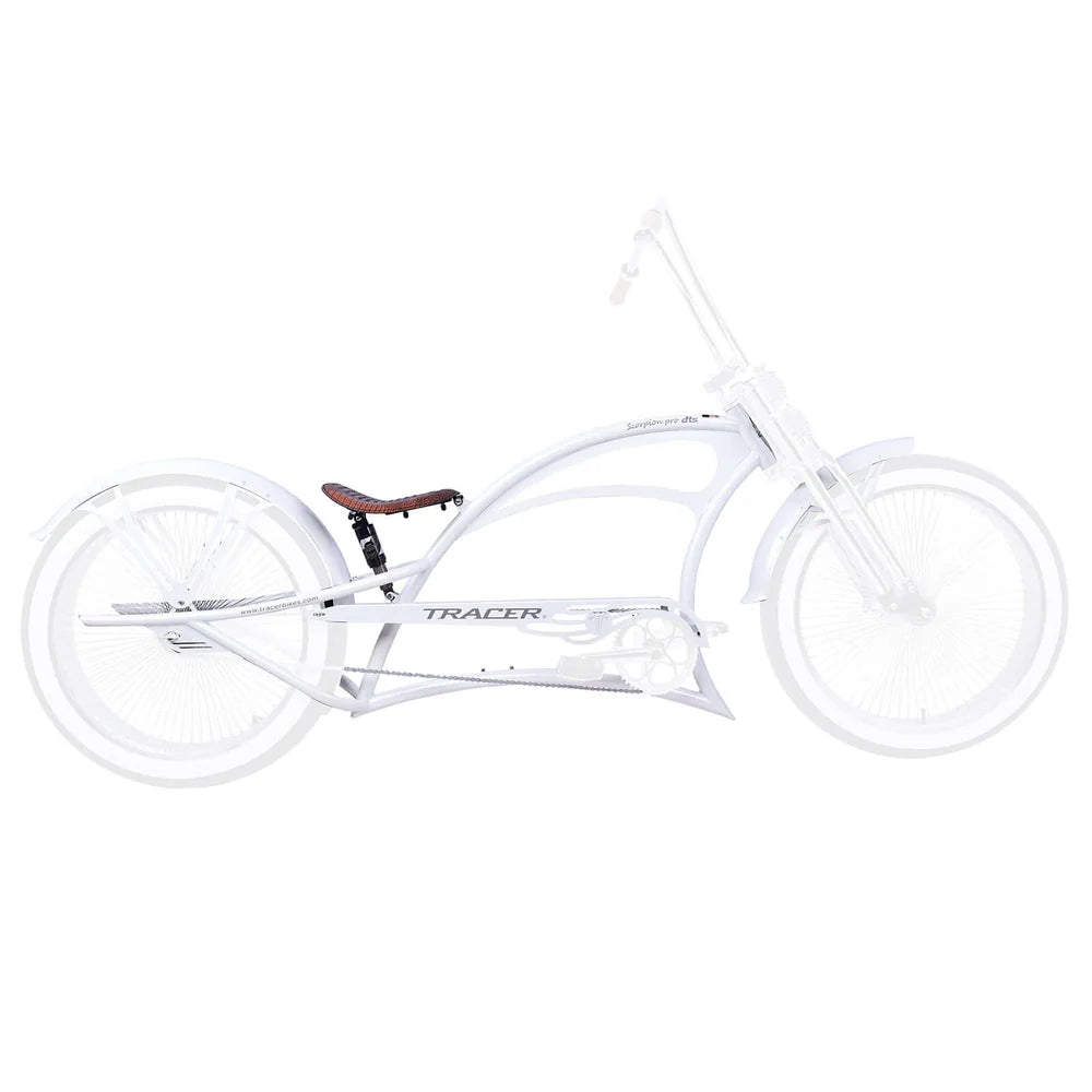 Tracer FM-Scorpion Pro DTS 26" Stretch Chopper Cruiser Over Size Steel Frame - EBike Haul