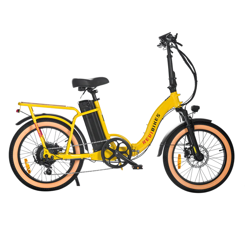 REVI BIKES Rebel.2| Folding Commuter Family Cargo Electric Bike