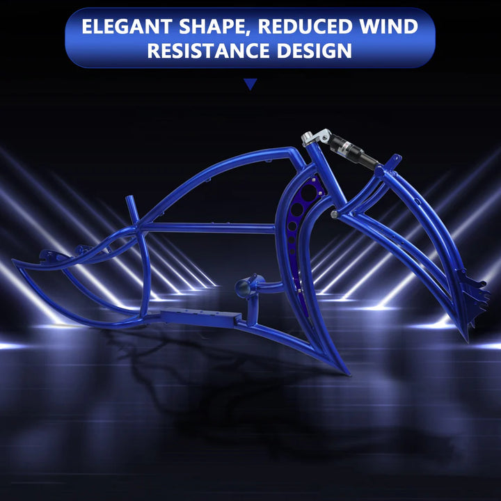 Tracer Signature Pro 26" Chopper Cruiser Electric Bike Frame - EBike Haul