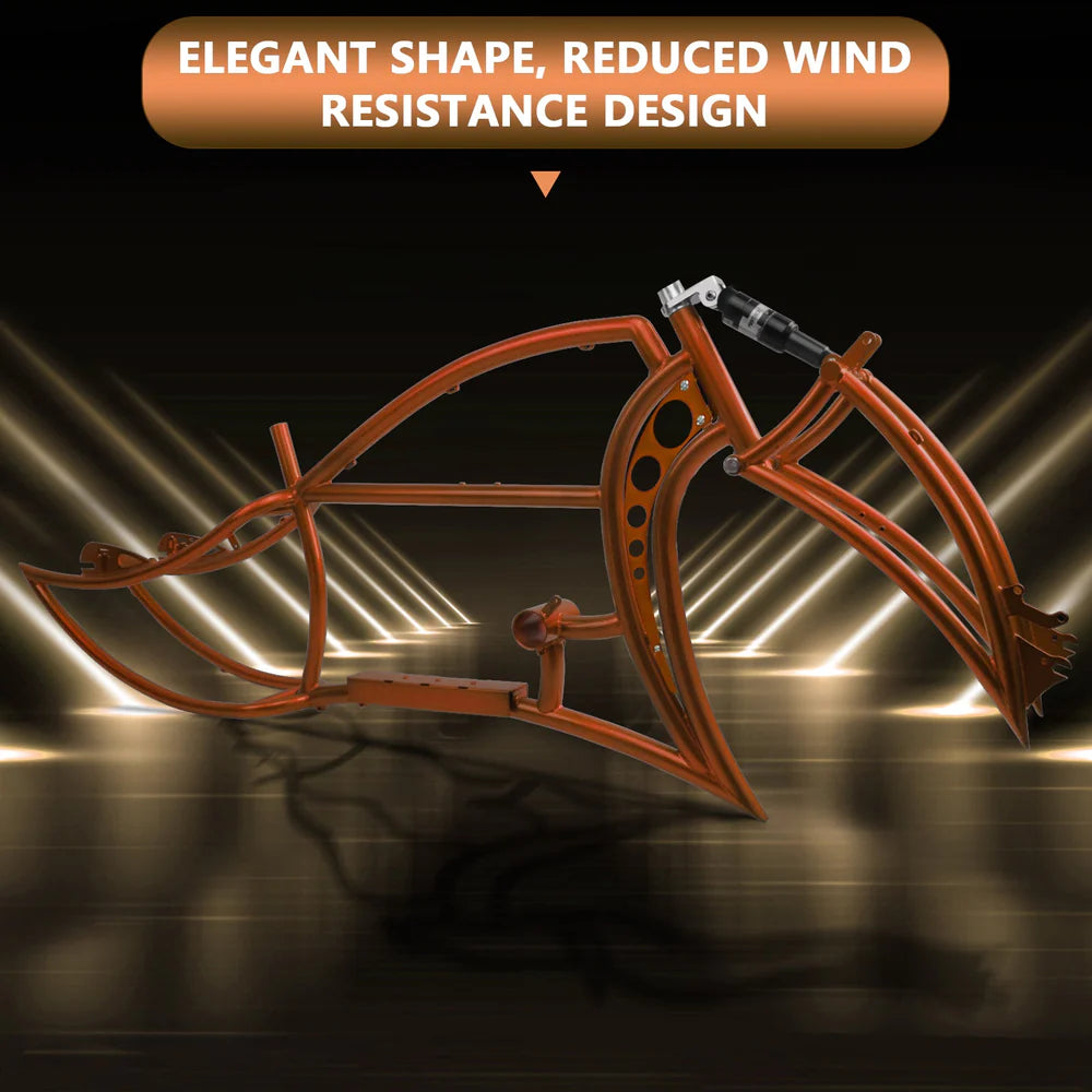 Tracer Signature Pro 26" Chopper Cruiser Electric Bike Frame - EBike Haul