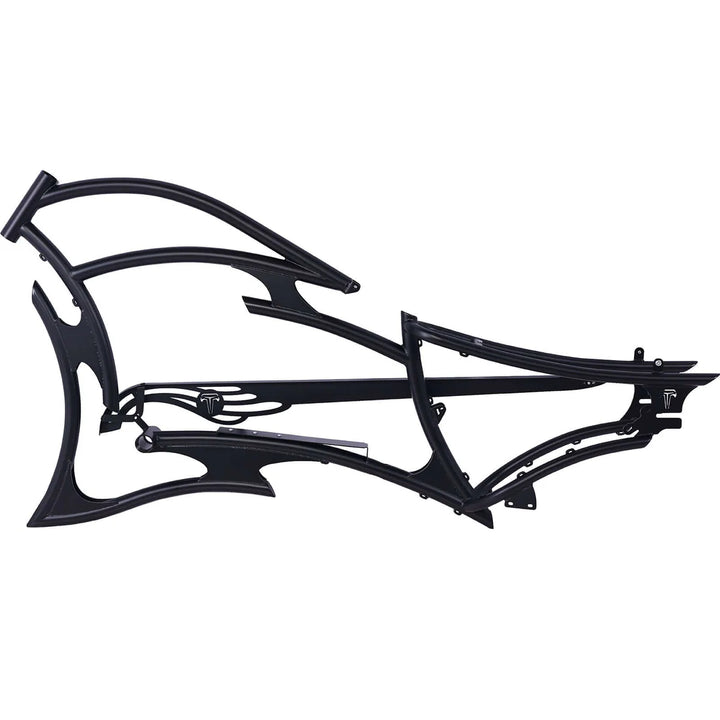 Tracer FM-RAPTOR Ebike Frame 26inch Stretch Chopper for Single Speed/7 Speed - EBike Haul