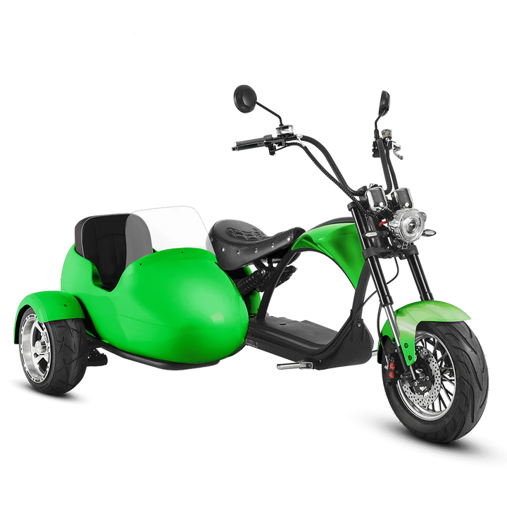 Eahora| M1P + Sidecar Moped-Style E-Scooter