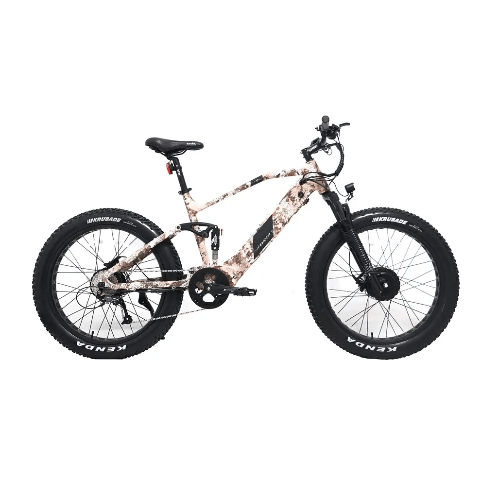 Eunorau DEFENDER-S| 1500W AWD, Long Range, Heavy Duty Mountain EBike - EBike Haul