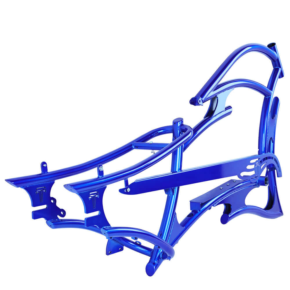 Tracer FM-RAPTOR Ebike Frame 26inch Stretch Chopper for Single Speed/7 Speed - EBike Haul