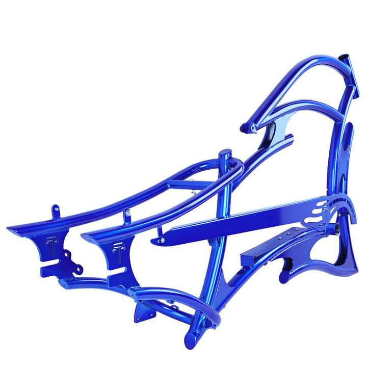 Tracer FM-RAPTOR Ebike Frame 26inch Stretch Chopper for Single Speed/7 Speed - EBike Haul