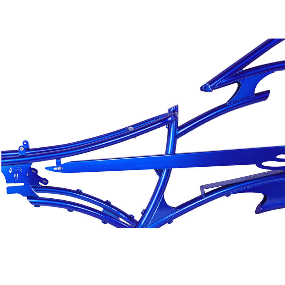 Tracer FM-RAPTOR Ebike Frame 26inch Stretch Chopper for Single Speed/7 Speed - EBike Haul