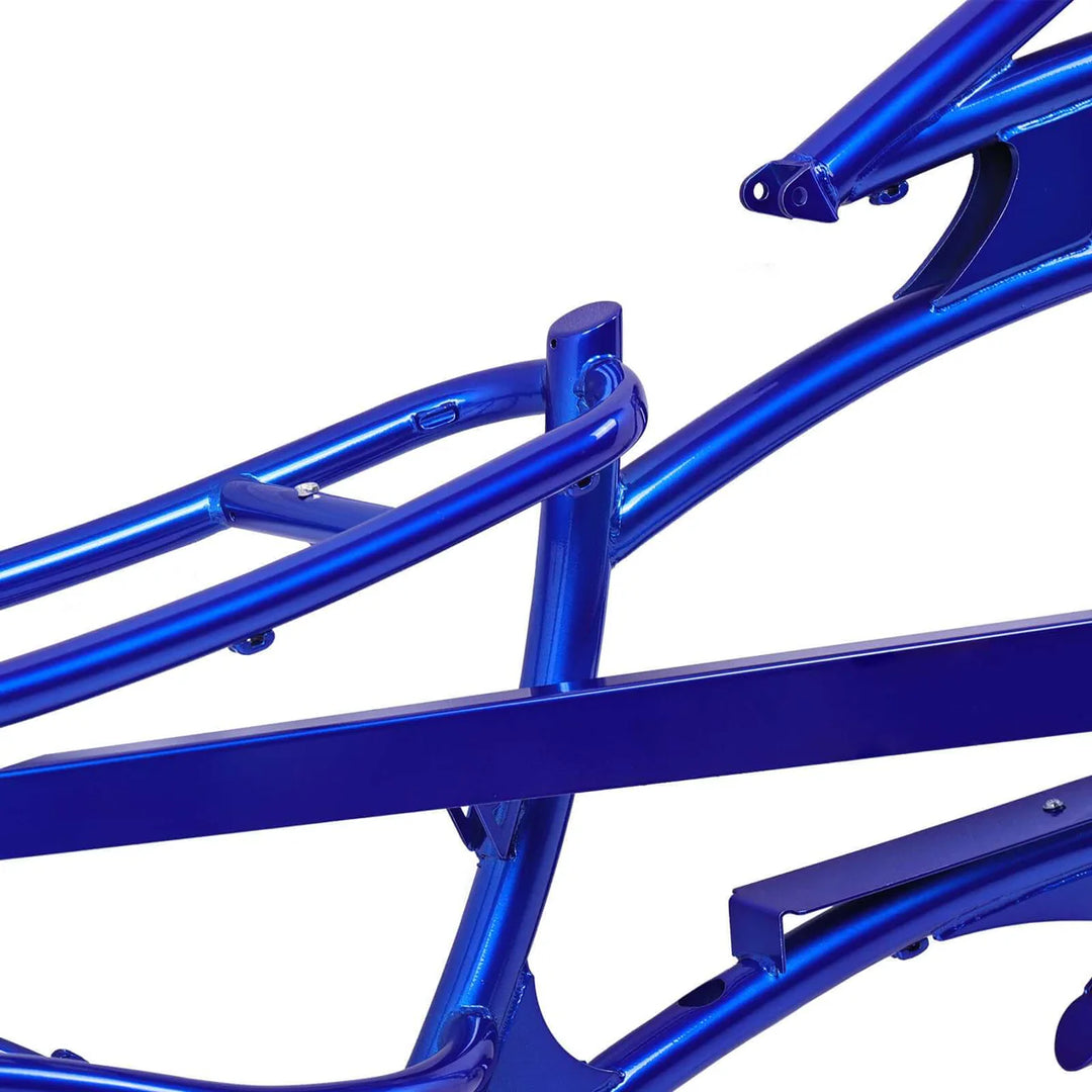 Tracer FM-RAPTOR Ebike Frame 26inch Stretch Chopper for Single Speed/7 Speed - EBike Haul