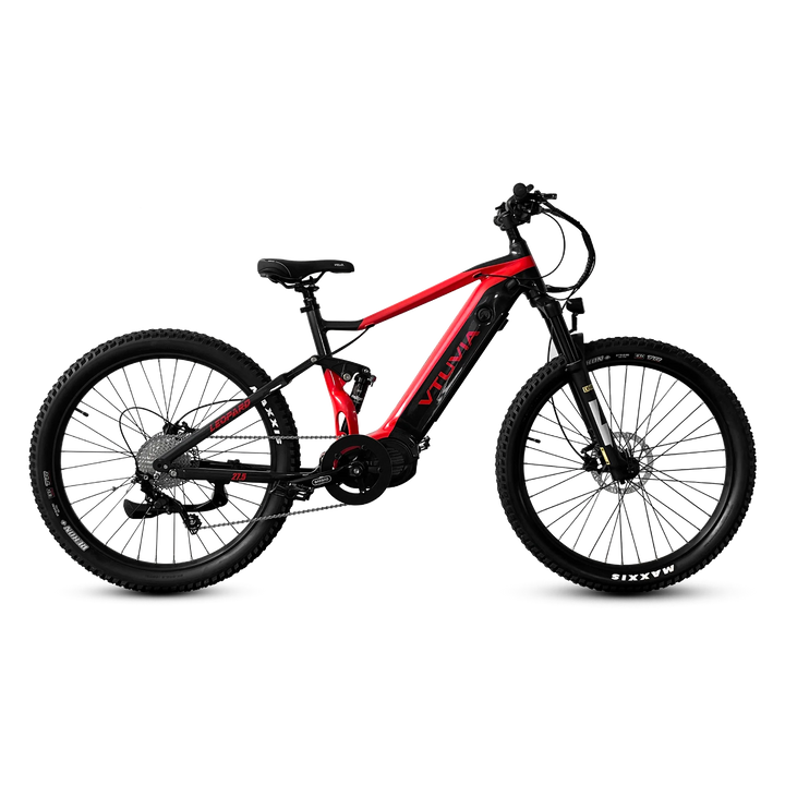 VTUVIA FMB| Full Suspension 1000W Bafang Motor Mid-Drive Electric Mountain Bike - EBike Haul