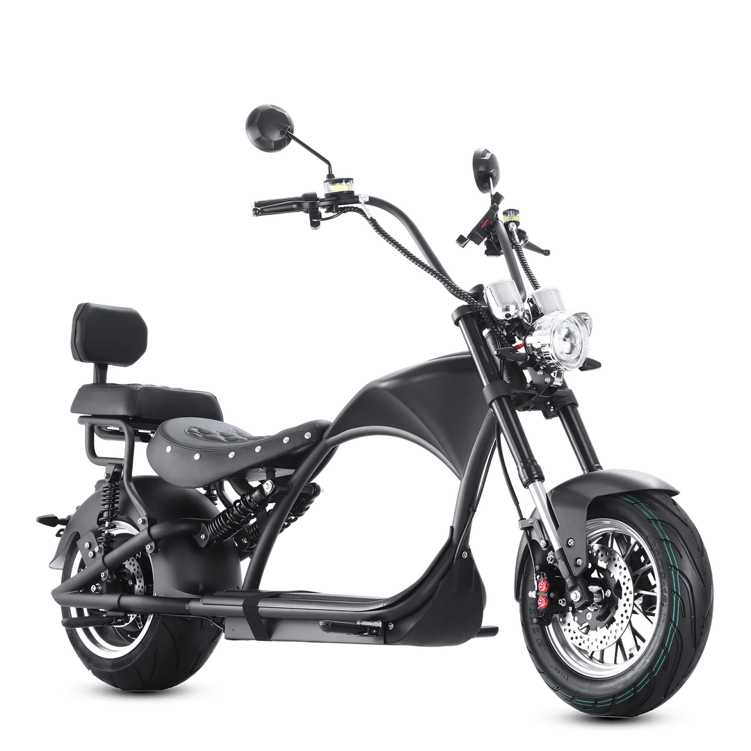 Eahora|M1P Plus Two Seat 3000W, 60V 30Ah E Chopper Motorcycle