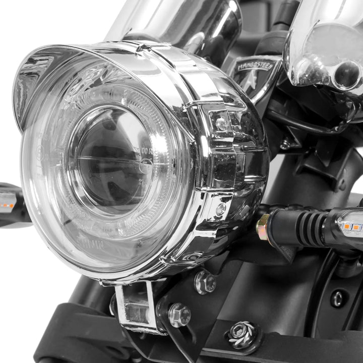 Eahora |M1P 2000W, 60V 30Ah 40MPH Trike Electric Chopper Motorcycle