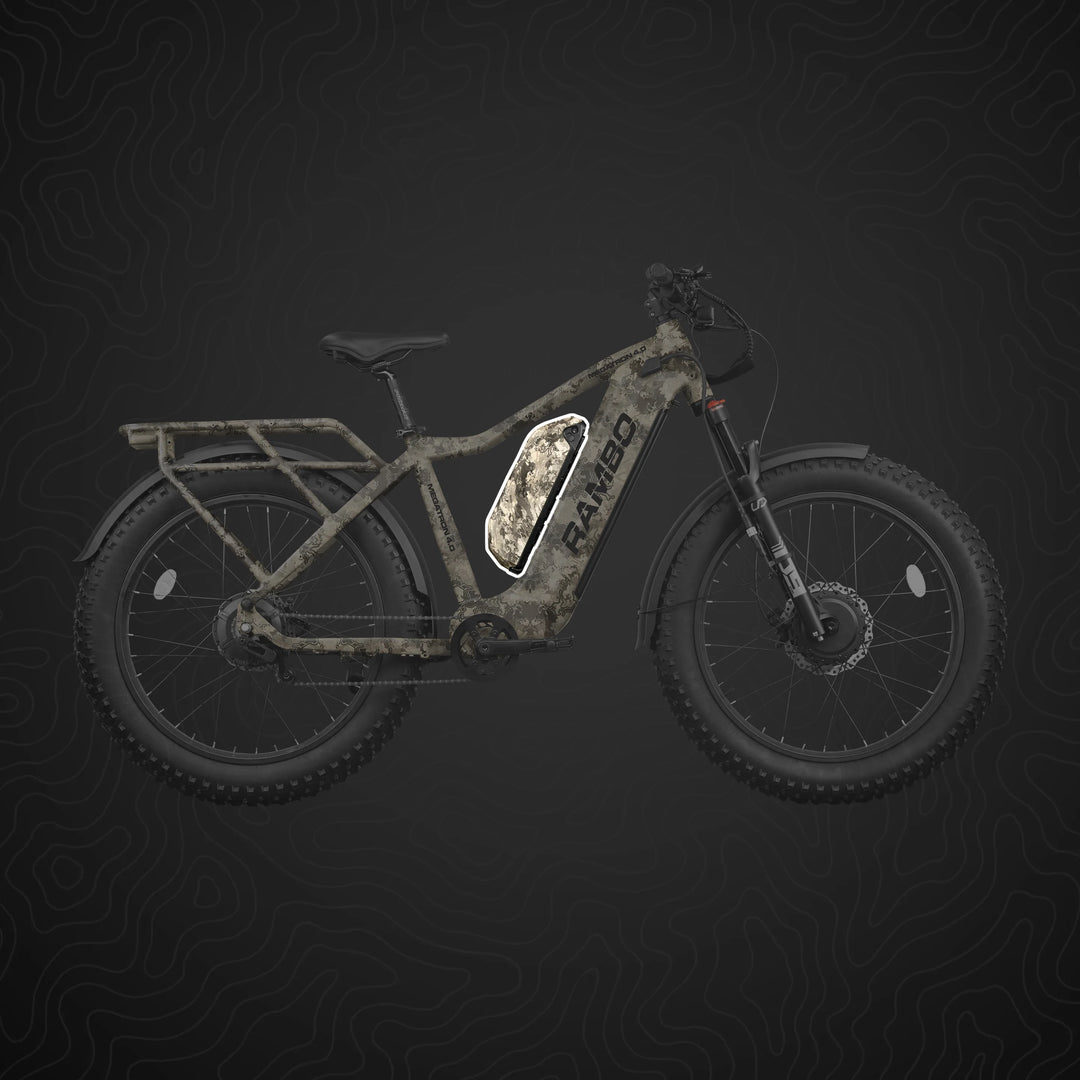 RAMBO Megatron 4.0 Beast Special Edition| (47 AH Battery) Electric Bike - EBike Haul