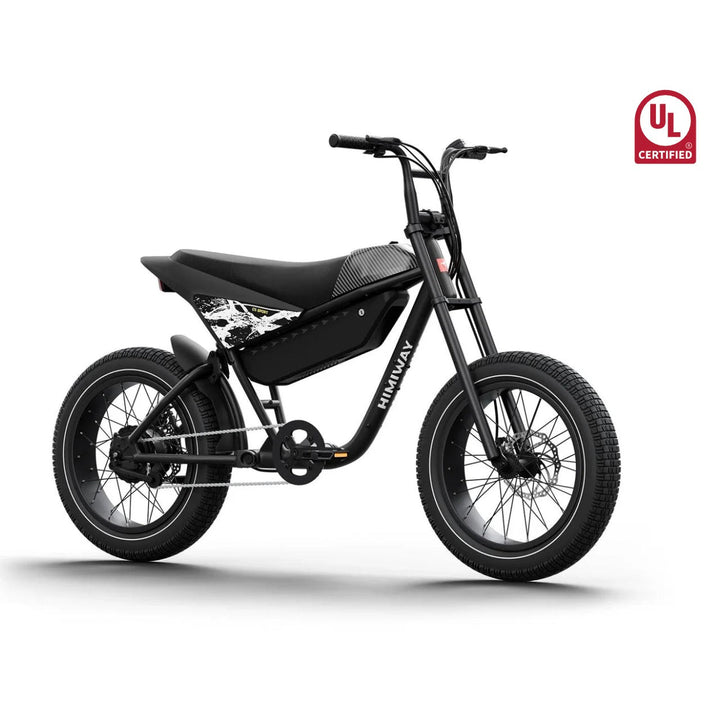 Himiway| C5 Full Suspension, 750W, 80-Mile Range Electric Motorbike - EBike Haul