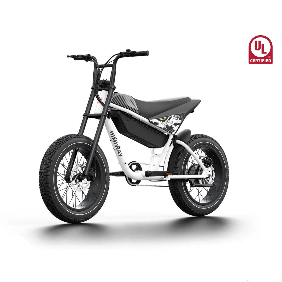 Himiway| C5 Full Suspension, 750W, 80-Mile Range Electric Motorbike - EBike Haul