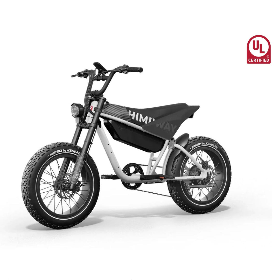Himiway| C5 Full Suspension, 750W, 80-Mile Range Electric Motorbike - EBike Haul