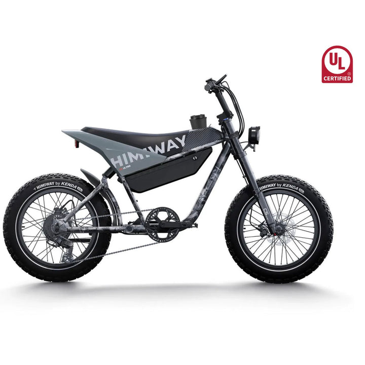 Himiway| C5 Full Suspension, 750W, 80-Mile Range Electric Motorbike - EBike Haul