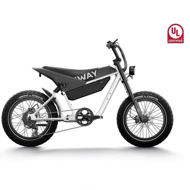 Himiway| C5 Full Suspension, 750W, 80-Mile Range Electric Motorbike - EBike Haul