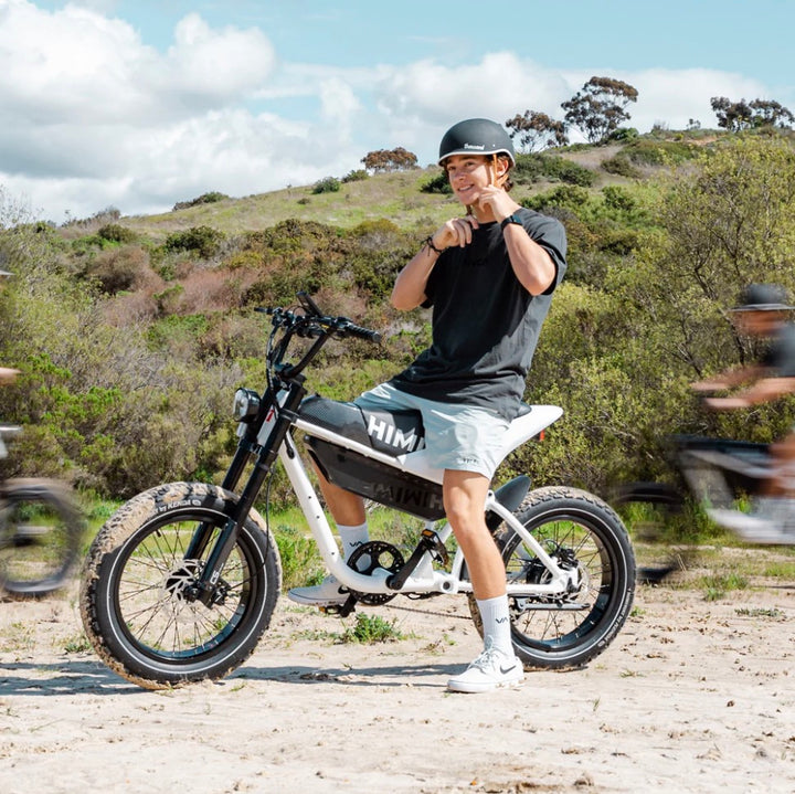Himiway| C5 Full Suspension, 750W, 80-Mile Range Electric Motorbike - EBike Haul