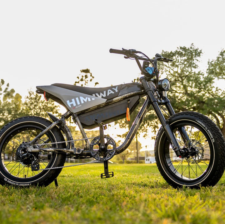 Himiway| C5 Full Suspension, 750W, 80-Mile Range Electric Motorbike - EBike Haul