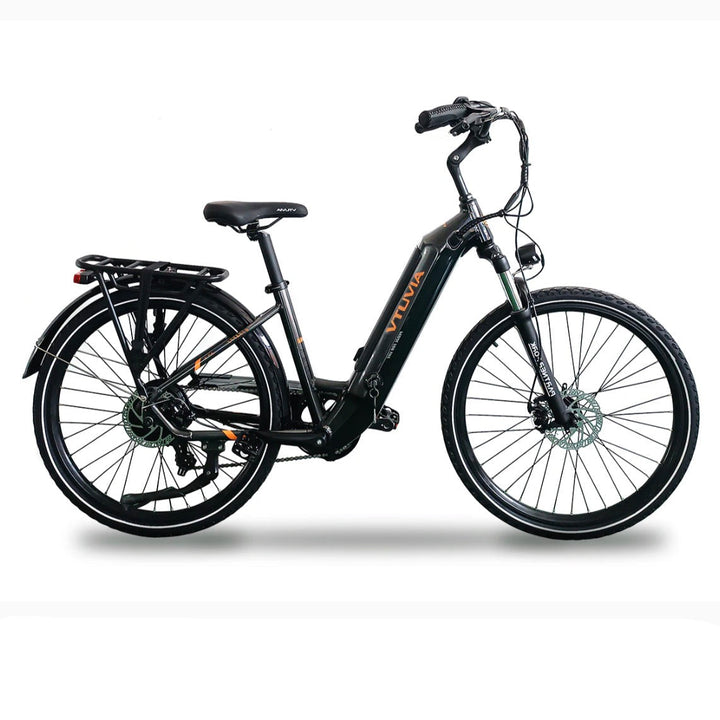 VTUVIA| Giraffe 500W, 50-Mile Range Step-Through Commuter Electric Bike - EBike Haul
