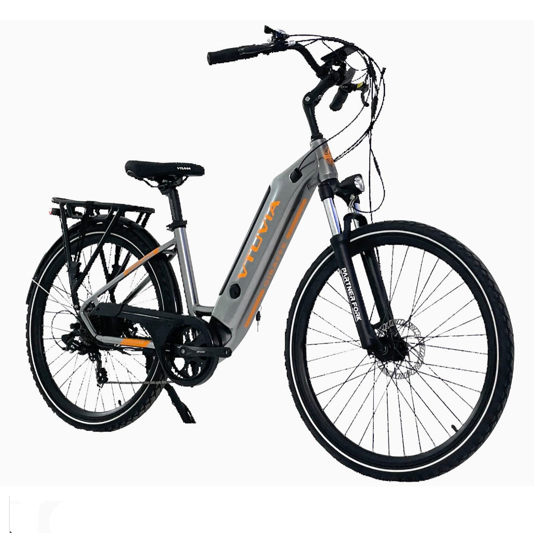 VTUVIA| Giraffe 500W, 50-Mile Range Step-Through Commuter Electric Bike - EBike Haul