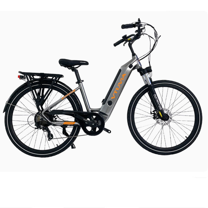 VTUVIA| Giraffe 500W, 50-Mile Range Step-Through Commuter Electric Bike - EBike Haul