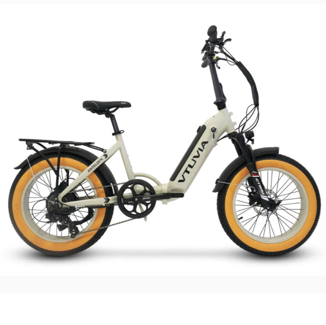 VTUVIA| SX20 Antelope Step-Thru Folding Fat Tire Electric Bike - EBike Haul