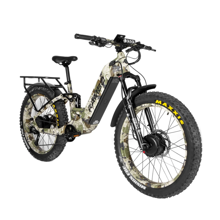 RAMBO Hellcat 2.0| All-Wheel Drive Full Suspension Dual 1000W Motor EBike - EBike Haul