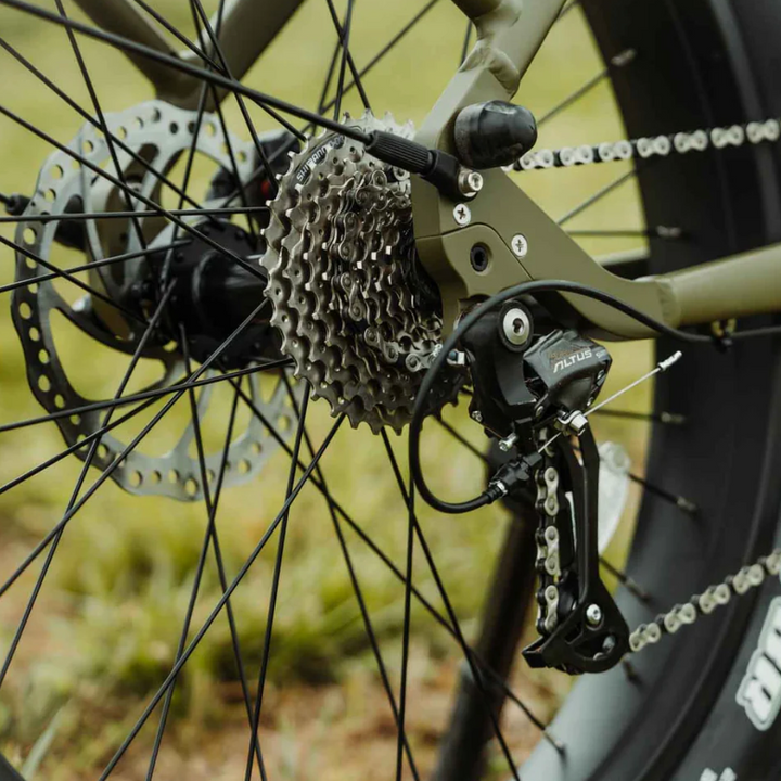 RAMBO Rebel 2.0| 48V 15Ah LG Battery,Quiet Mid-Drive Motor Electric Bike - EBike Haul