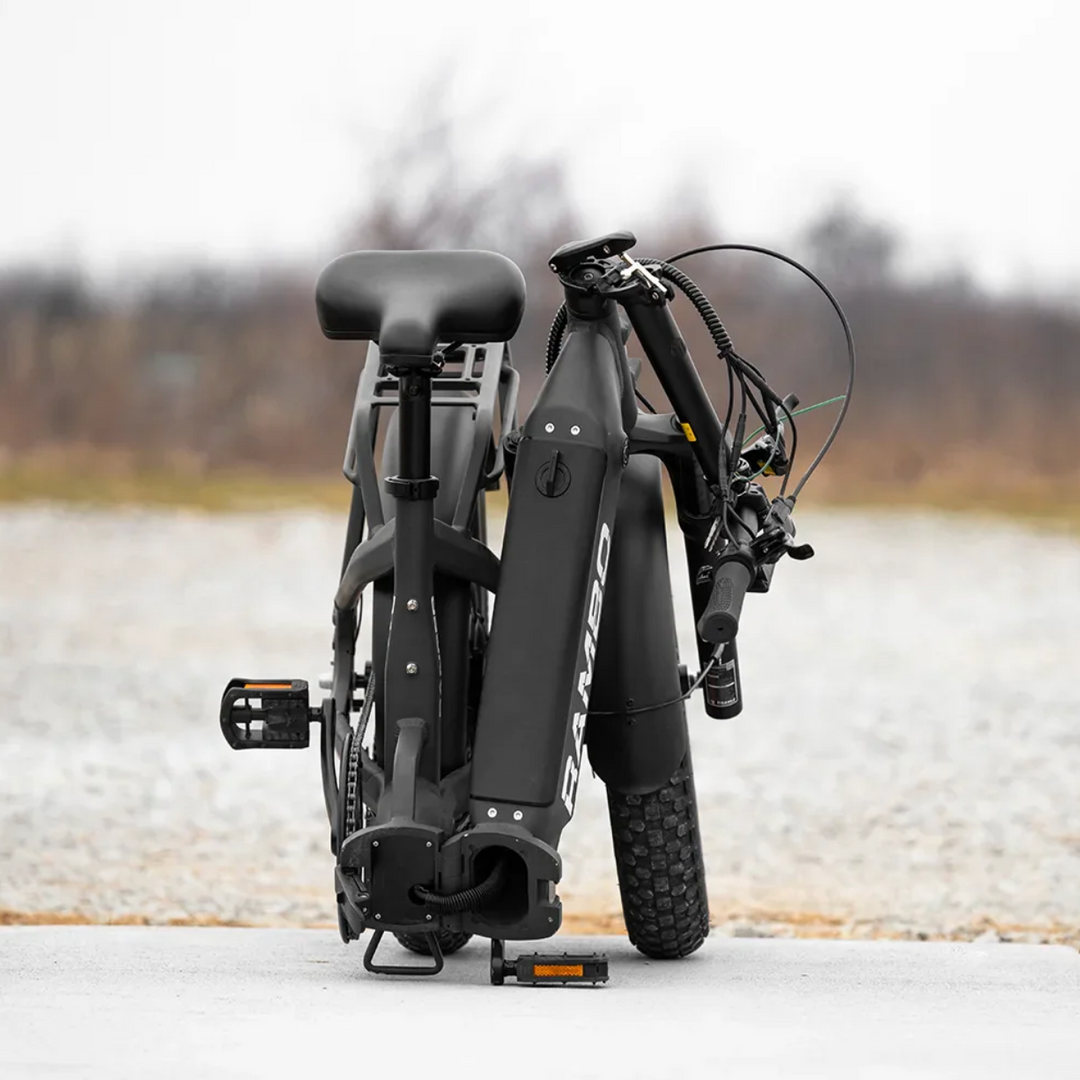 RAMBO Ranger Step-Through| 48V Foldable Electric Hunting Bike - EBike Haul