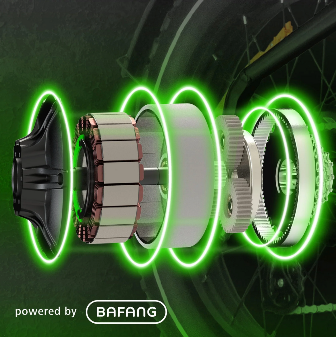 RAMBO Ranger Step-Through| 48V Foldable Electric Hunting Bike - EBike Haul