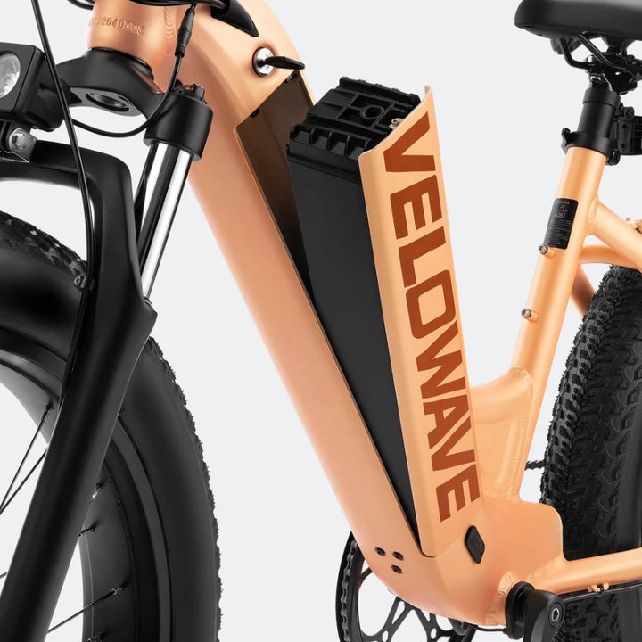 Velowave|Rover 750W Step Thru Fat Tire Electric Bike - EBike Haul