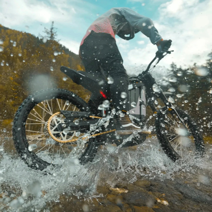 Eunorau| R1 High-Performance E-Moto | 75-Mile Range, FastAce Fork - EBike Haul