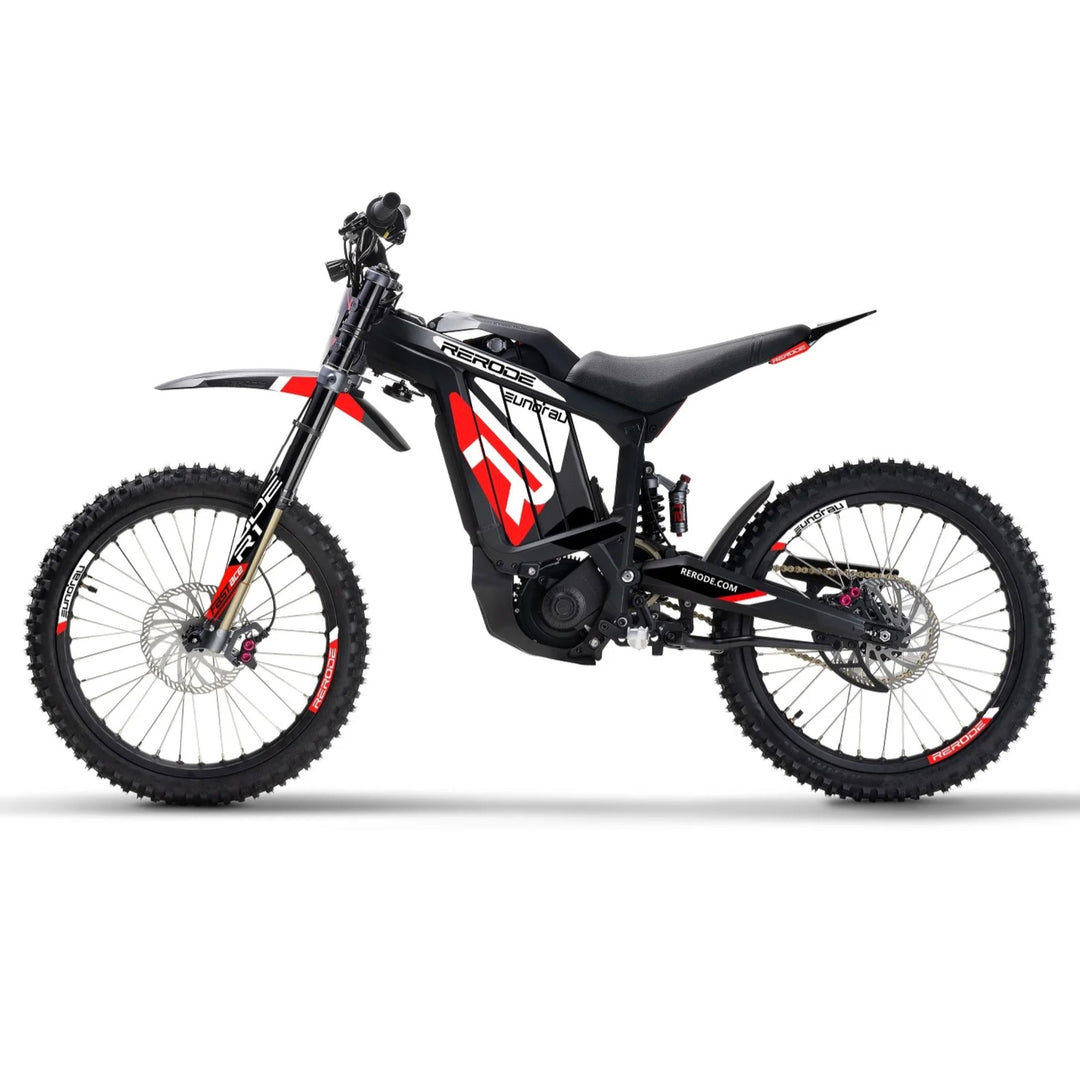 Eunorau| R1 High-Performance E-Moto | 75-Mile Range, FastAce Fork - EBike Haul