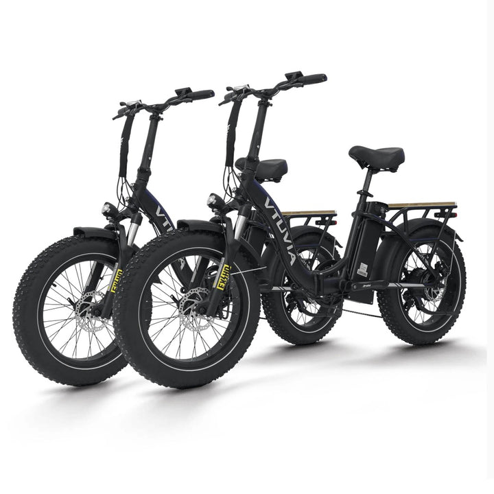 VTUVIA| SF20H Folding Step-Through Electric Bike Combo - EBike Haul