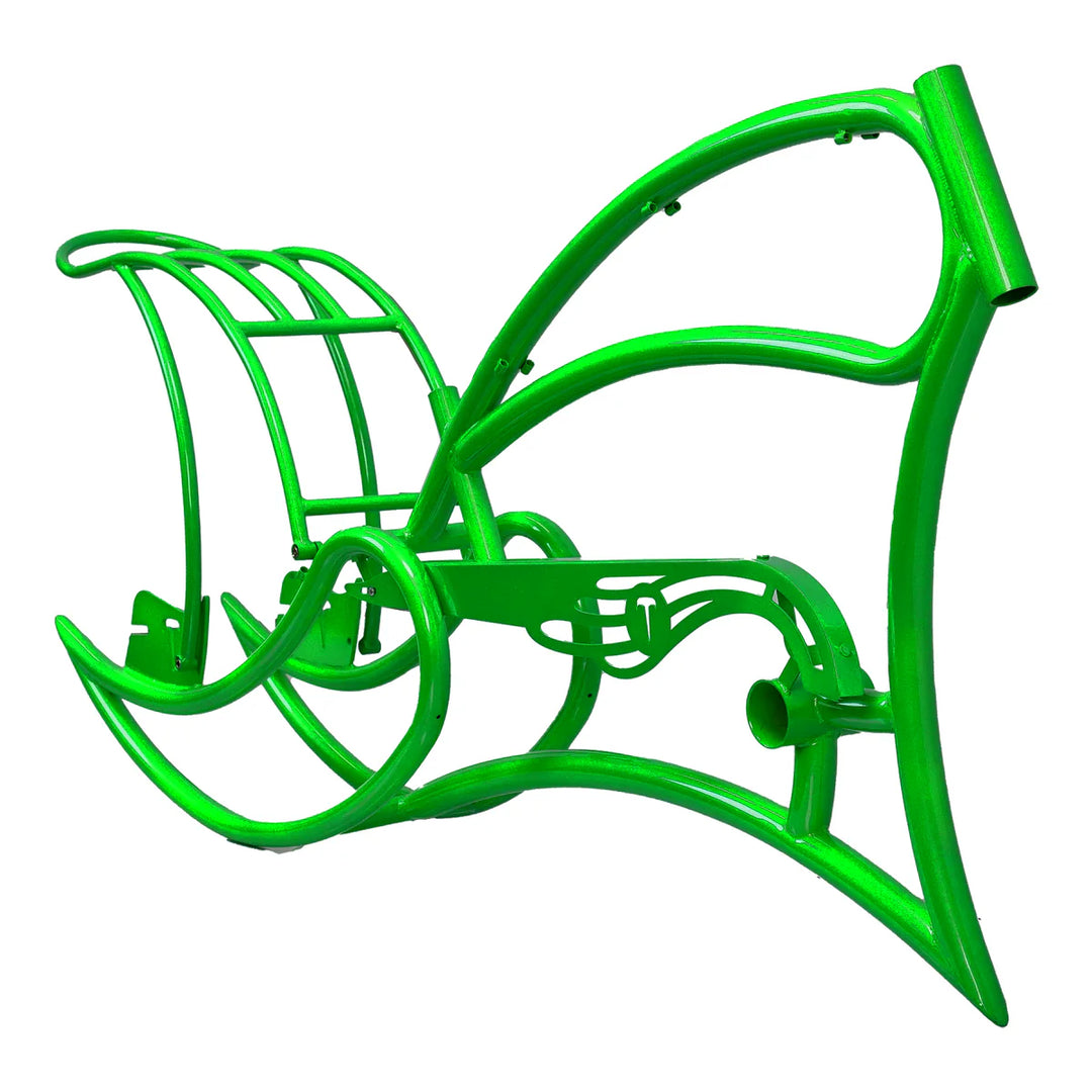 Tracer FM-Leopard 3i Pro 26" Stretch Beach Cruiser Steel Frame, Springer Fork and Chain Guard Included - EBike Haul