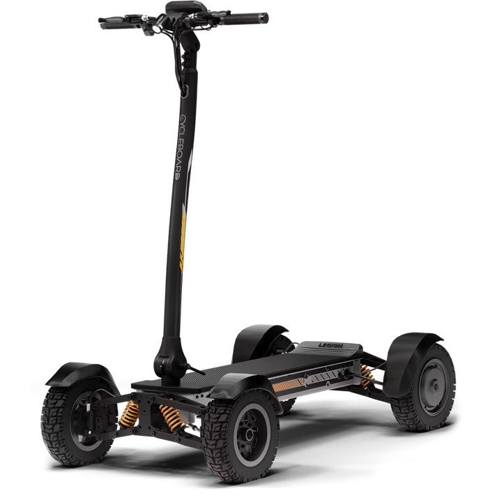 Cycleboard X-QUAD 3000| 4 Wheel Electric Vehicle 50+ Mile Range,27 MPH - EBike Haul