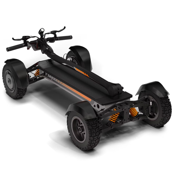 Cycleboard X-QUAD 3000| 4 Wheel Electric Vehicle 50+ Mile Range,27 MPH - EBike Haul