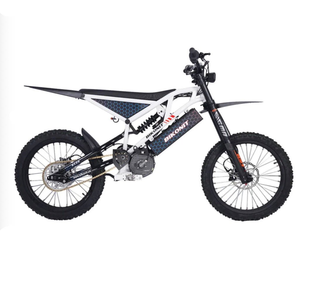 Bikonit RAPTOR BK-28 E-Moto |Off-Road E-Bike, PMSM Motor, 55+ Mile Range - EBike Haul