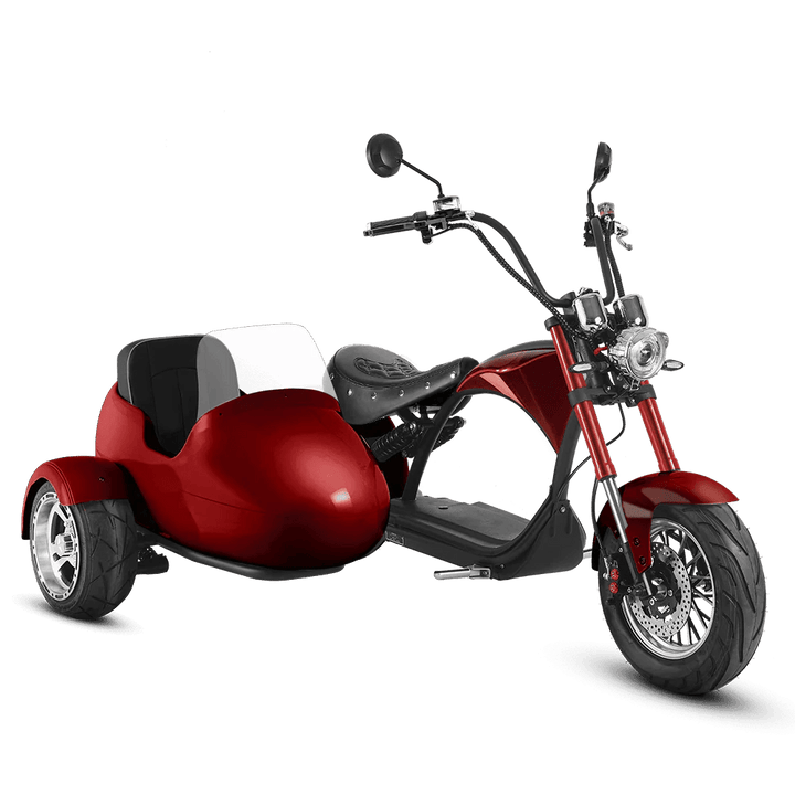 Eahora| M1P + Sidecar Moped-Style E-Scooter