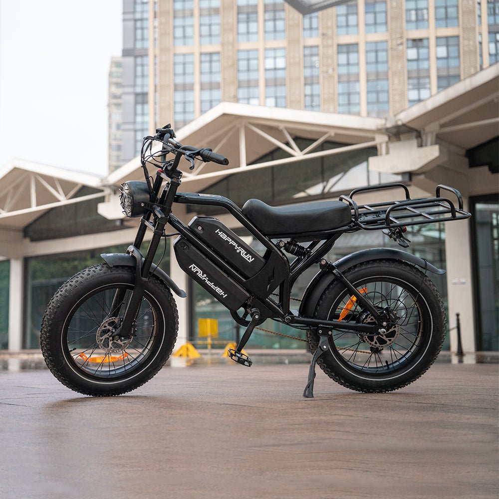 HappyRun G100 Pro 6000W Full Suspension, Long Range E-Bike - EBike Haul