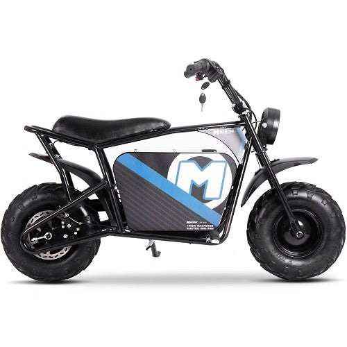 MotoTec| 48v 1000w Electric Powered Mini Bike - EBike Haul