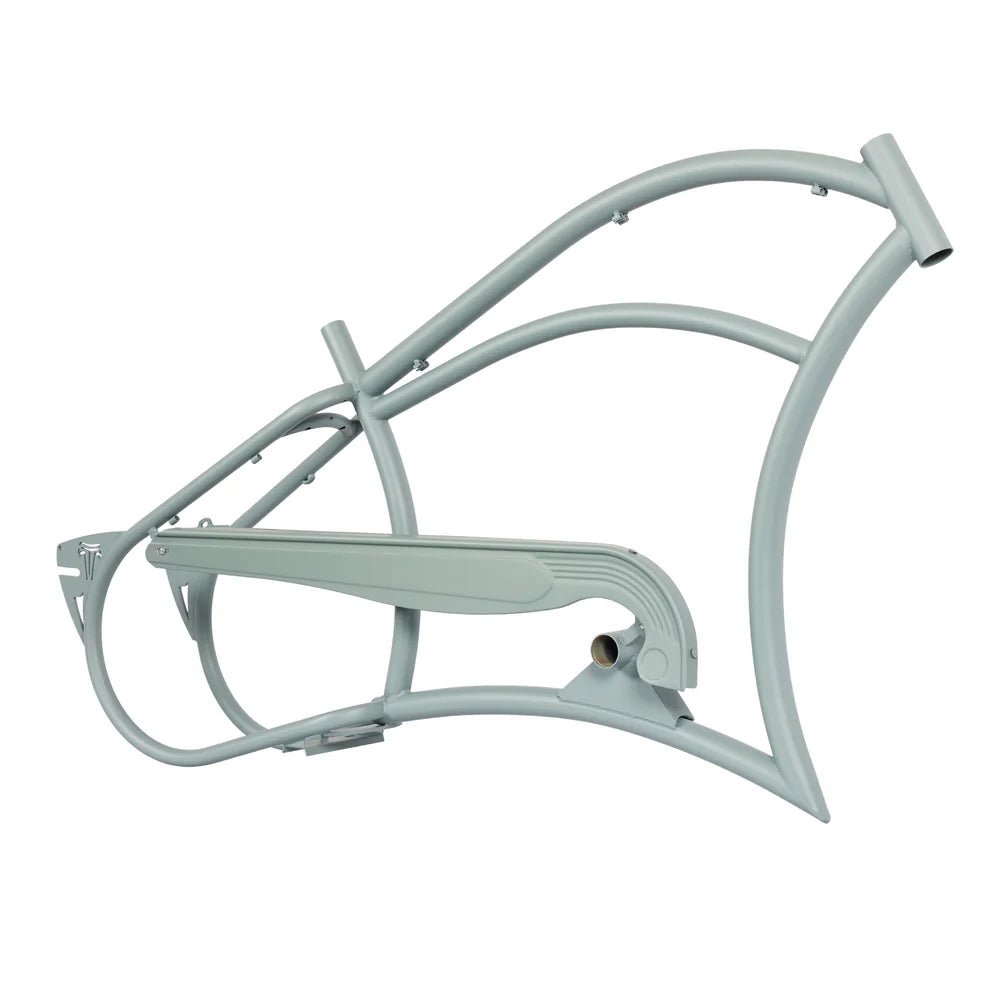 Tracer FM-Harman 3D 26" Stretch Cruiser Steel Frame for Interal 3-Speed Disc Brake, Chain Guard included - EBike Haul