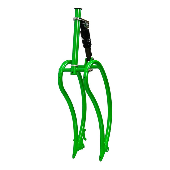 Tracer FM-Leopard 3i Pro 26" Stretch Beach Cruiser Steel Frame, Springer Fork and Chain Guard Included - EBike Haul